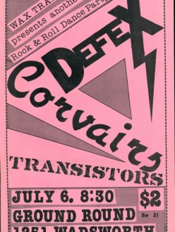 DefeX, Corvairs, Transistors, 1979